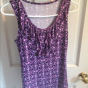 Merona purple tank